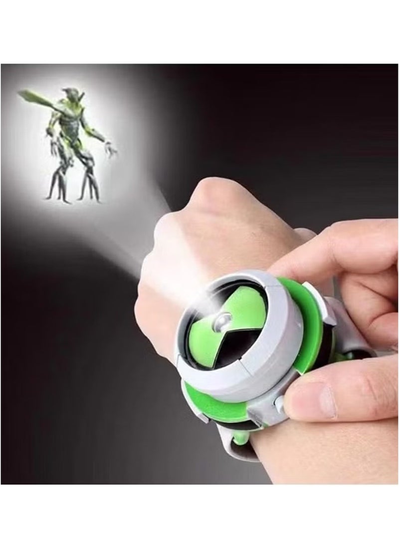 Ailily BEN 10 Watch Toys, BEN 10 Omnitrix Watch for Kids Ben Ten Ultimate Alien Projector Watch Games Action Figure Birthday Gifts  - Image 5