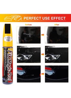 HY Touch Up Paint for Cars, 4 Pcs Black Car Paint Scratch Repair, Two-in-One Car Paint Scratch Repair, Car Scratch Remover Pen, Automotive Touch Up Paint Pen to Repair Car Paint Scratches  - Image 5