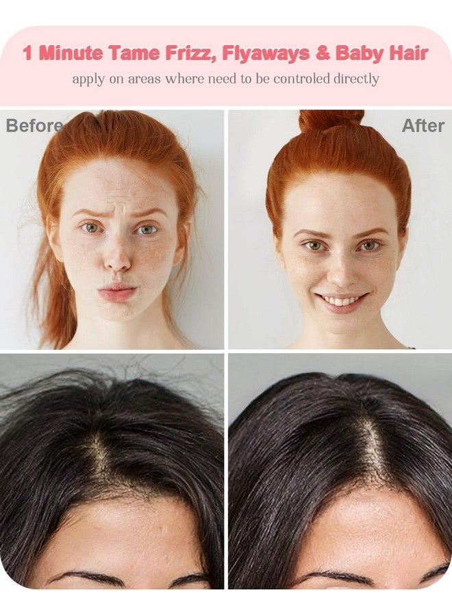 Samnyte Hair Styling Cream 4In1 Styling Cream For Flyaways Add Shine Slick Back Hair Products Nongreasy Hair Smoothing Cream No White Flakes Curl Cream No Chemical Flavors Fly Away Hair Tamer - Image 4