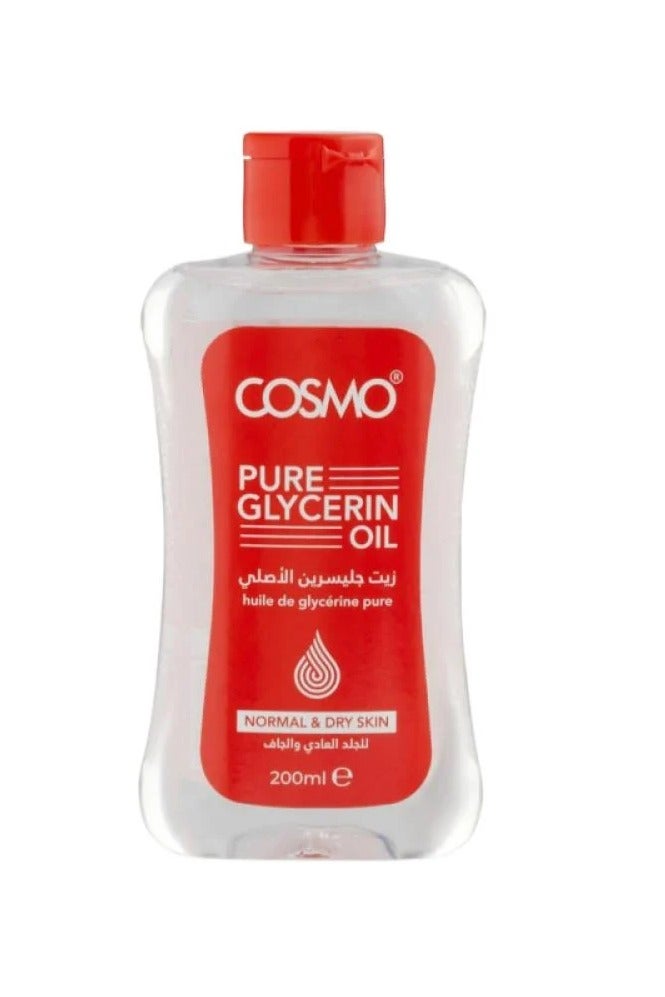 كوزمو زيت جليسرين الأصلي للجلد العادي والجاف من كوزمو , 200 مل