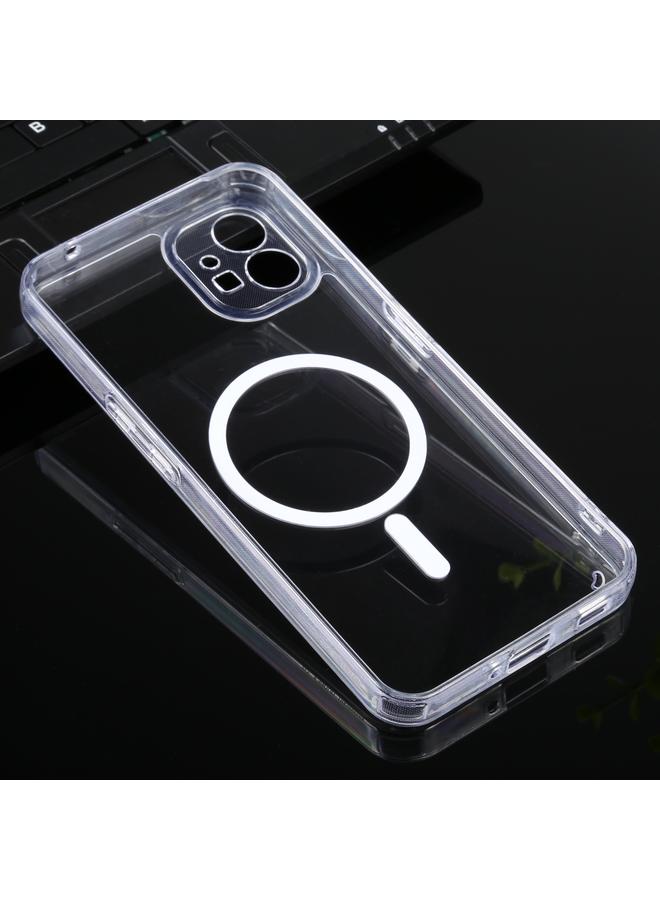 erorex Case For Nothing Phone 1 Magsafe Clear Acrylic Four Corner Airbags TPU Phone Case - Image 4