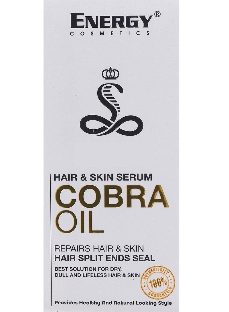 إنيرجي كوزماتيكس سيروم الشعر والبشرة بزيت الكوبرا 30 مل - Image 1