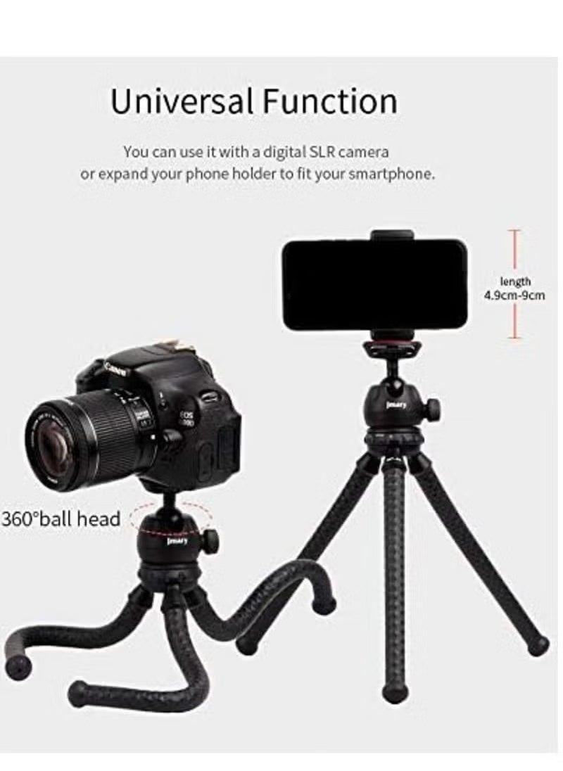 Jmary JMARY MT-25 - Table Top Mini Portable Flexible Tripod Stand for Mobile Phones and DSLR & Digital Cameras  - Image 3