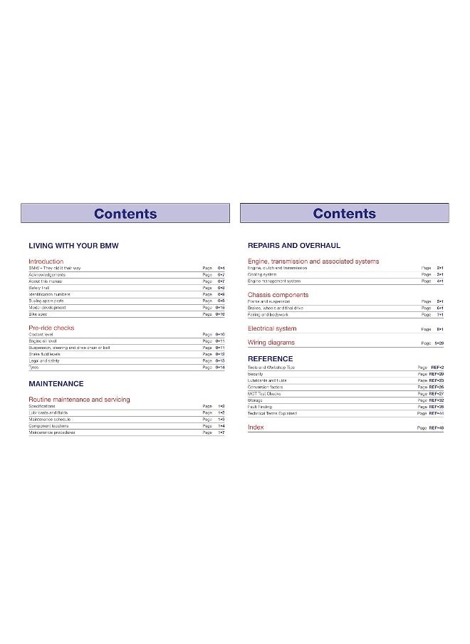 BMW F650, F700 & F800 Twins (06-16) Haynes Repair Manual  - Image 2