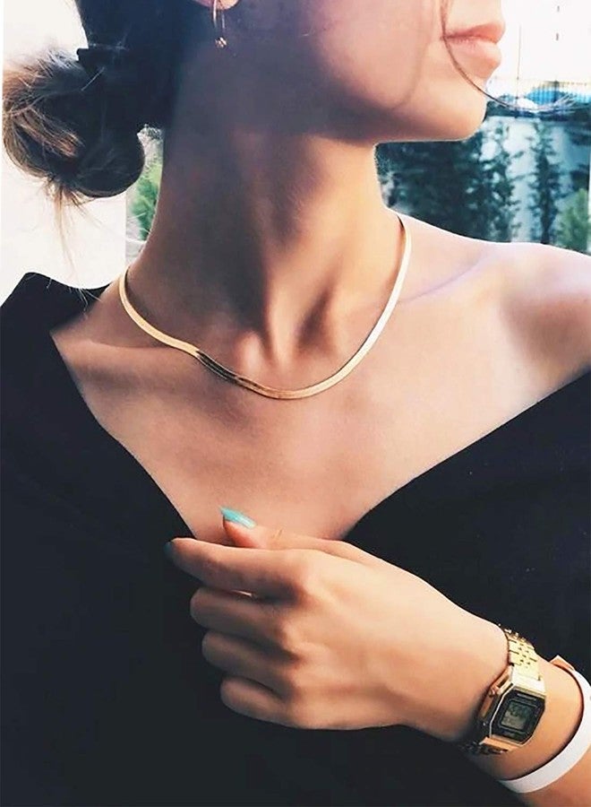 Desire Collection 22kt Golden Chain For Women Necklace Pendent Traditional Gold Plated Chain For Girls (Gold) - Image 2