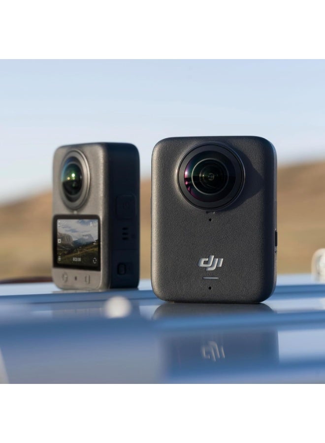 Dji World مجموعة DJI Osmo 360 القياسية | كاميرا أكشن بدقة 8K وتصوير 360 درجة بمستشعر 1 بوصة، تدعم الفيديو الأصلي بدقة 8K (بزاوية 360 درجة) ومعدل 120 إطاراً في الثانية بدقة 4K، وميزة Boost Video بزاوية 170 درجة، وصور 360 درجة بدقة 120 ميجابكسل؛ مقاومة للماء وتوفر 100 دقيقة من التسجيل بدقة 8K - مثالية للرياضة والسفر ومدونات الفيديو (Vlogging). - Image 5