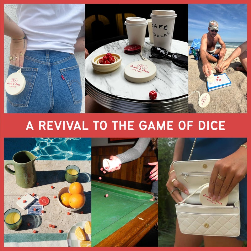 Vango Sixes & Ones Dice Game â€“ 6 Curated Dice Games All in One, Expandable Rolling Cup to Play Anywhere â€“ for Kids, Adults, Families, Travel, Perfect for Game Nights - Image 2