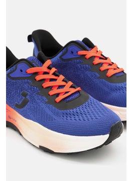 SAFETY JOGGER Men Lace Up Running Shoes, Blue  - Image 3
