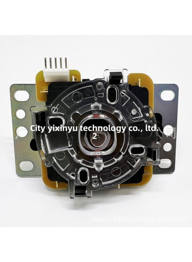 Sanwa Joystick Kone Agent Original Genuine PS4 BROOK HORI Game Stick Sanwa JLF-TP-8YT-Product Color:YELLOW With YELLOW Ball Head  - Image 3