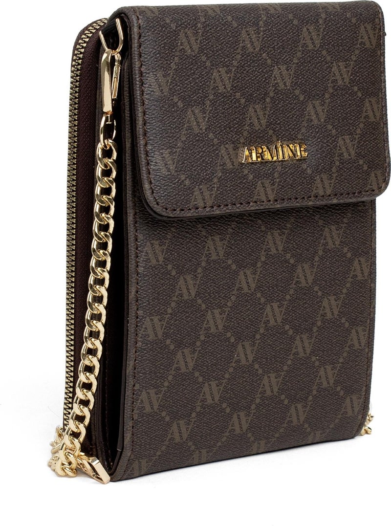 Armine 266 Women's Handbag Brown  - Image 2