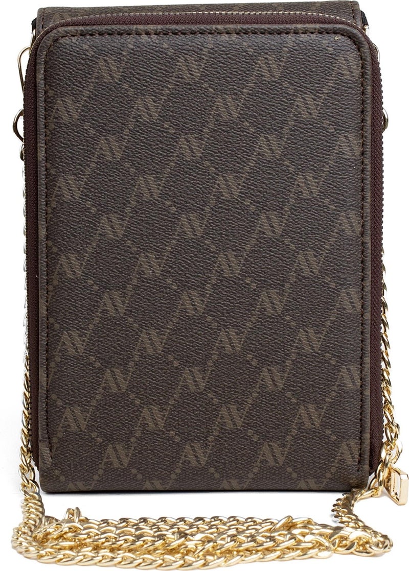 Armine 266 Women's Handbag Brown  - Image 3