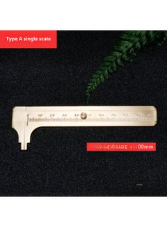 Generic Miniature Small Copper Ruler Plastic Vernier Digital Caliper ...