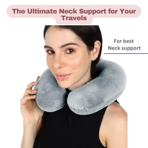 Kaaytee Premium Neck Pillow for Travelling Airplane Travel Pillow Comfortable Head Rest Neck Holder Pillow - Image 4