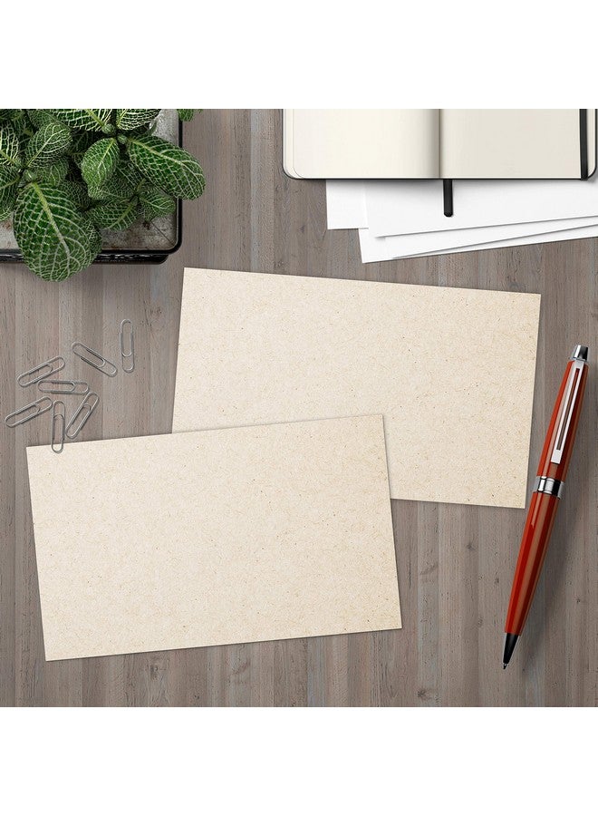 321 دن 3 × 5 بطاقات كرافت ريفية فارغة (مجموعة من 50) - ورق سميك وثقيل الوزن - ورق حرفي، بطاقات شكر، تحية، ملاحظة، رد، بطاقات فهرس - ارسم، اكتب، دهن - بدون مظاريف - صنع في الولايات المتحدة الأمريكية - Image 1