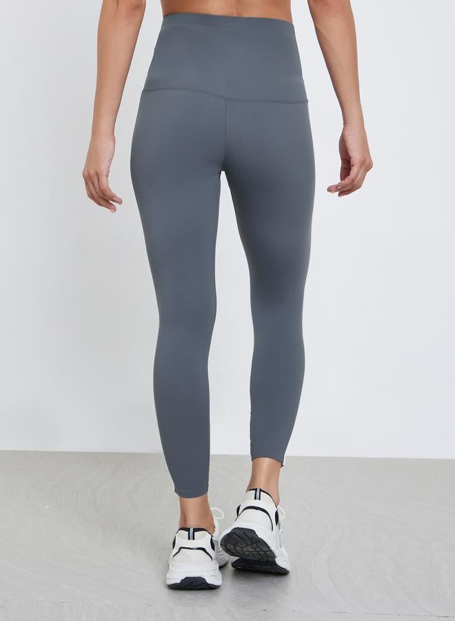 Styli Active Double Side Striped Detail Leggings - Image 2