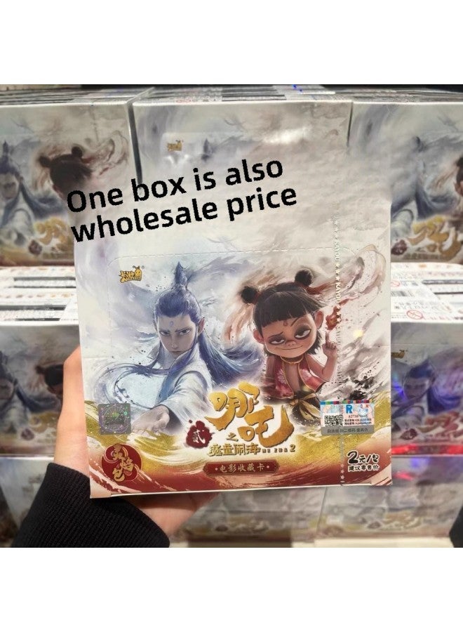 Card Tour Which Cha 2 Magic Child Nai Hai Card Spirit Flame Two Yuan Pack Two Whole Box Collection Card 21 Genuine Surrounding-Colour:Crystal Diamond 13 Full Box Of 20 Packs (retail 5 Yuan Pack)  - Image 2
