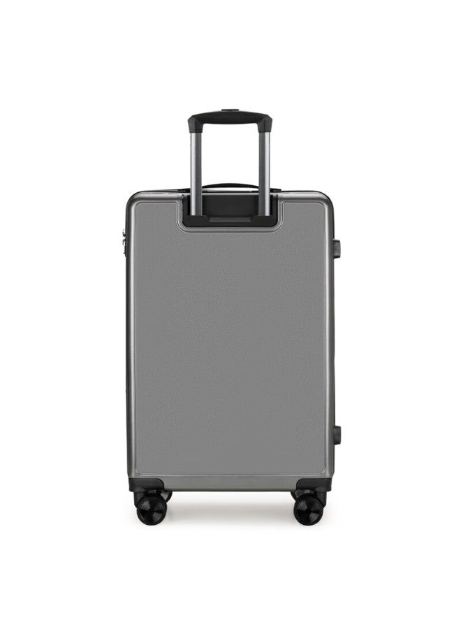 JEVI Jiweixingliangxiang Men's 20-inch Suitcase, Spinner Wheels, Travel Luggage, Student Carry-on, Password Lock, Scratch-resistant, Wear-resistant Leather Case - Image 2