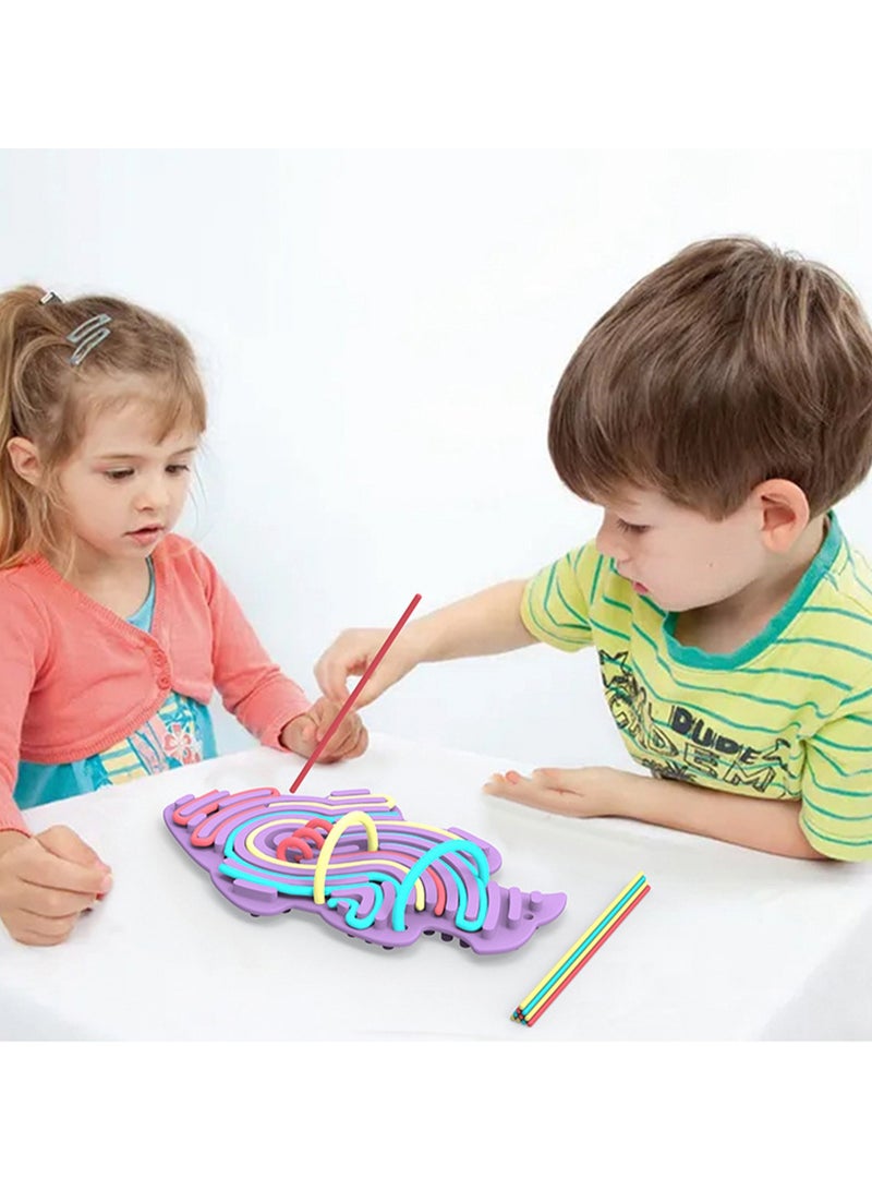 Small Fish Shaped Children'S Educational Toys To Relieve Anxiety And Relieve Stress Silicone Sensory Activity Board, Stimulate Children'S Imagination Educational Toys, Parent-Child Interactive Games - Image 4