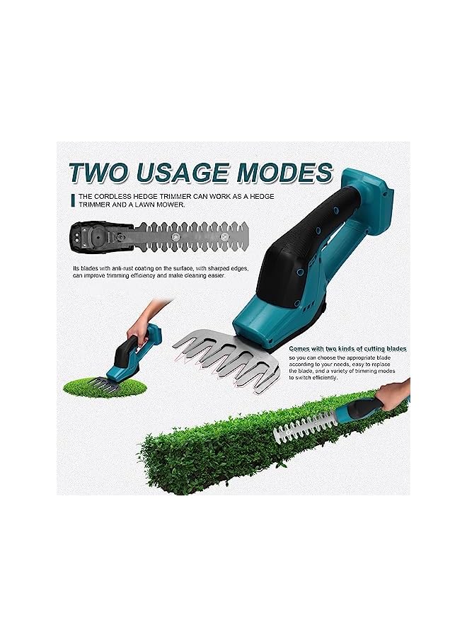 PROMASS مقص التحوط اللاسلكي بروماس، قاطع عشب كهربائي، أدوات حديقة، مقصات تقليم فروع الأشجار، جزازة حديقة، أداة زراعية - Image 3