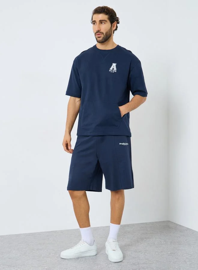 Styli Active Oversized Terry Training T-Shirt