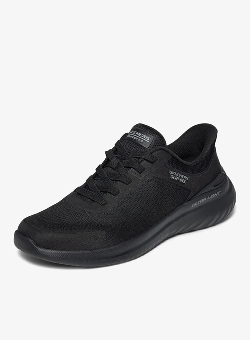 SKECHERS Men Bounder 2.0 Slip-On Ankle Sneakers