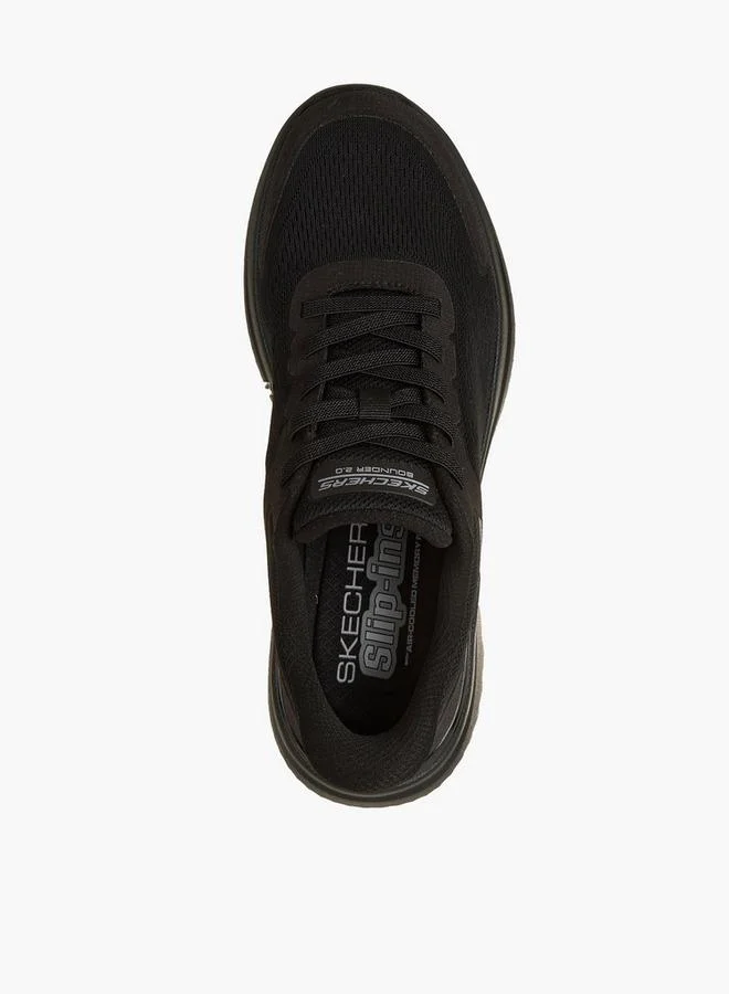 SKECHERS Men Bounder 2.0 Slip-On Ankle Sneakers