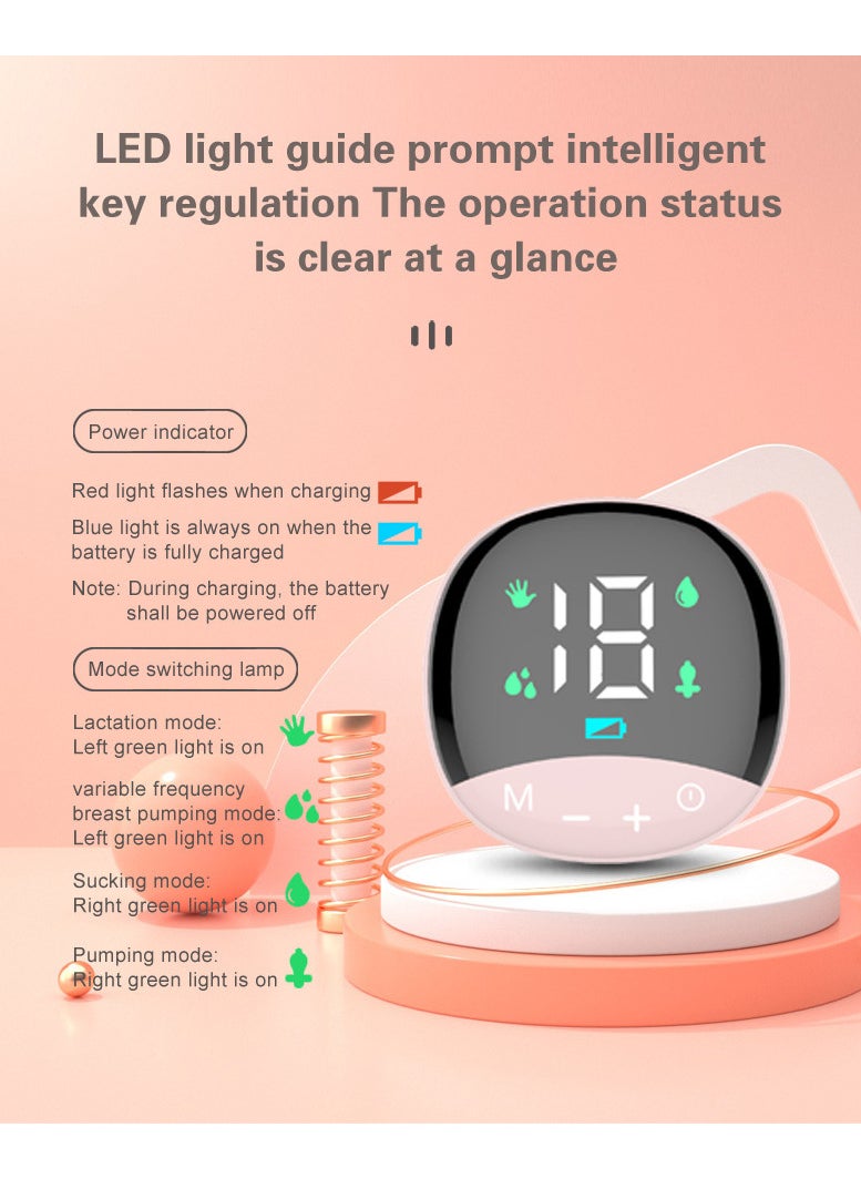 Generic - Automatic Breast Pump with Built In Feeding Bottle MY374 Rechargeable - Image 1