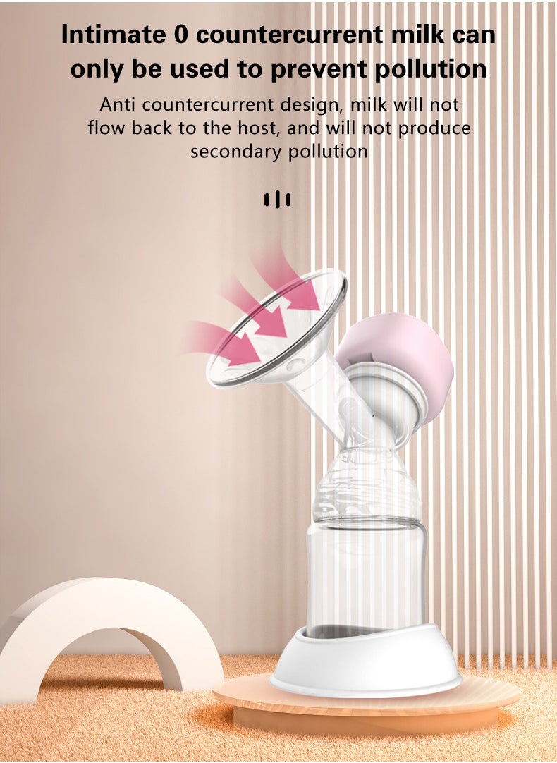 Generic - Automatic Breast Pump with Built In Feeding Bottle MY374 Rechargeable - Image 1