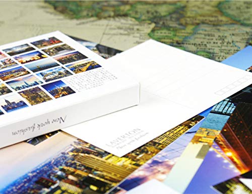 HOSTEESSCHOICE Travel postcards Set of 30 Styles New York Post cards variety pack depicting from Around the World, Assorted Postcards Bulk, 4 x 6 -New York - Image 2