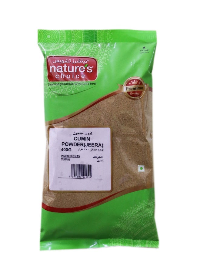 Nature's Choice Cumin (Jeera) Powder 400Gm - Image 1