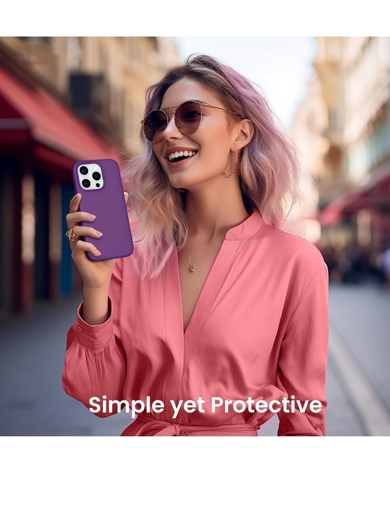 Compatible with iPhone 11 Pro (5.8 Inch) Case, Liquid Silicone Case, Full Body Protective Cover, Shockproof, Slim Phone Case, Anti-Scratch Soft Microfiber Lining  - Image 3