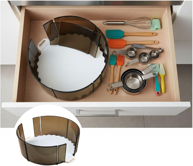 Cake Divider Tool for Round Cakes with Slicing Guide and Adjustable Portion Control - Image 2