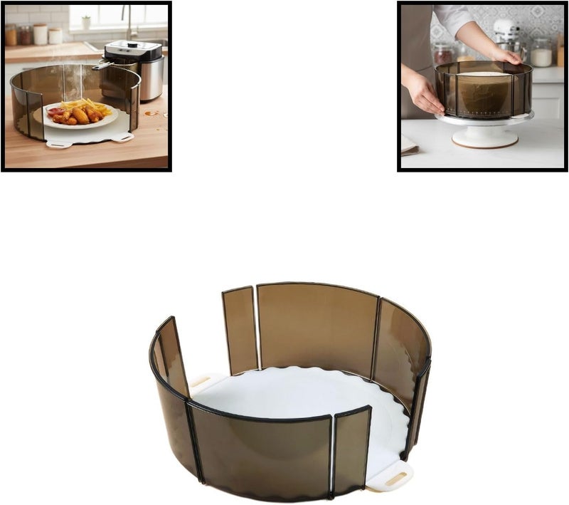 Cake Divider Tool for Round Cakes with Slicing Guide and Adjustable Portion Control - Image 4