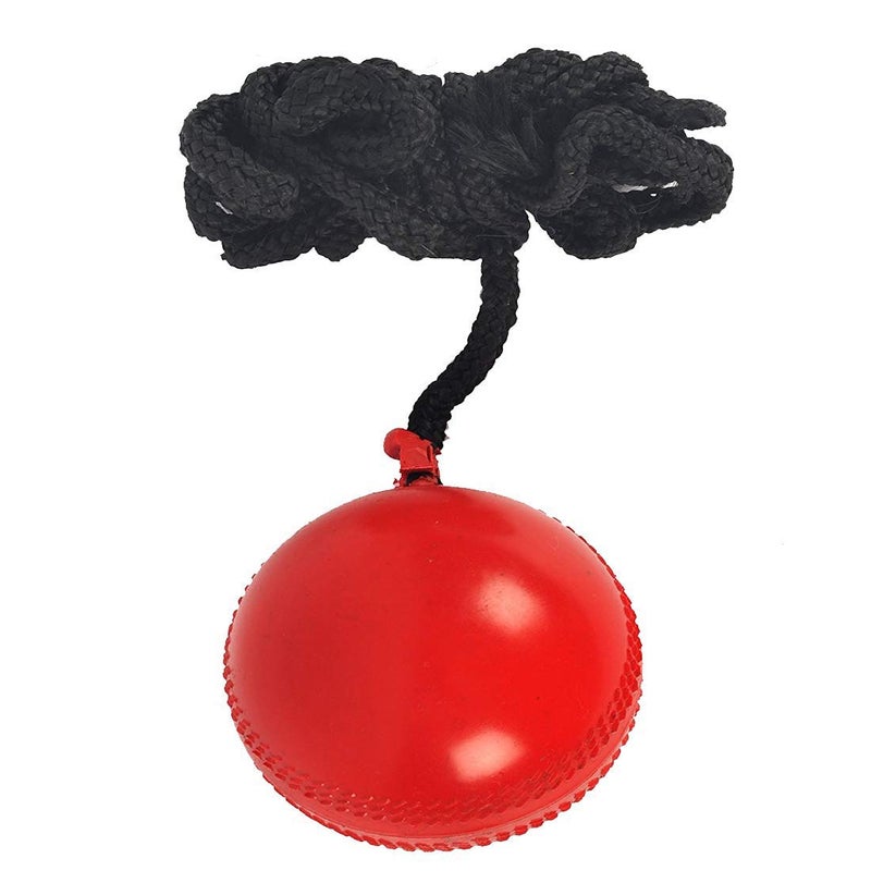 Lycan Cricket Practice PVC Knocking/Rubber Hanging Ball with Cord (Pack of 1) - Image 4