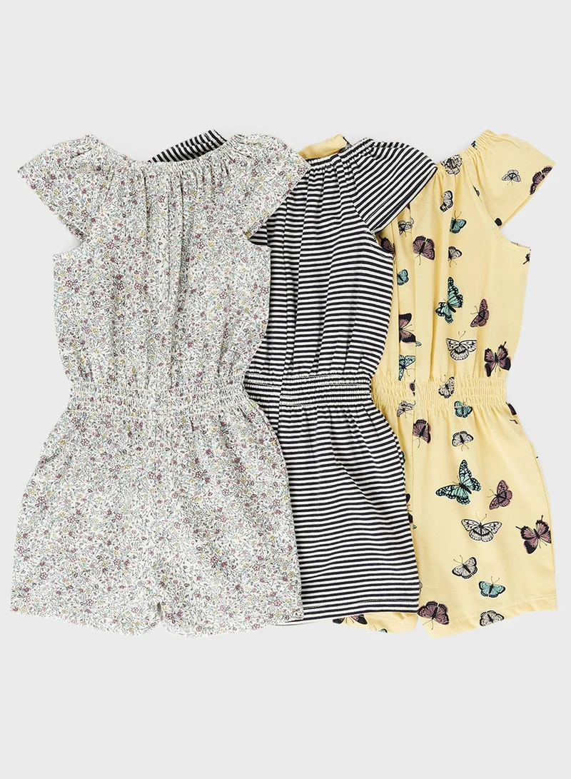 NAME IT Kids All-Over Print Playsuit