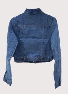 maani Ladies denim jacket Full sleeve Light Blue  - Image 2