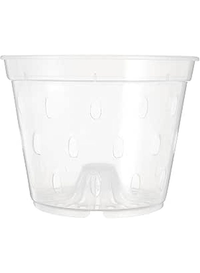 5 Inch Orchid Planter Pot With Drainage Holes For Indoor Outdoor Gardening - Image 1