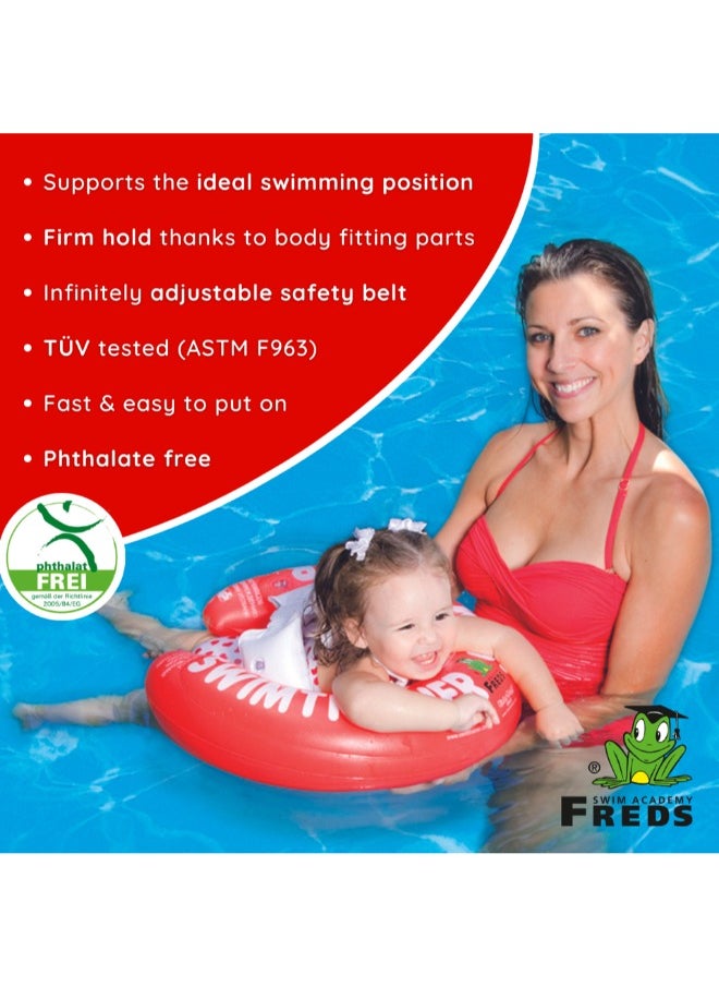 FREDS SWIM ACADEMY Freds Swim Academy Red Swim Tube & Pink Swim Diaper (04kg - 09kg) Set of 02  - Image 5