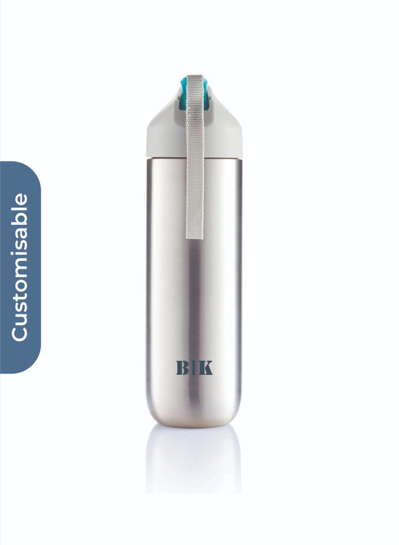Share the Love Personalised NEVA - XDDESIGN Stainless Steel Water Bottle Grey-Blue - Image 2
