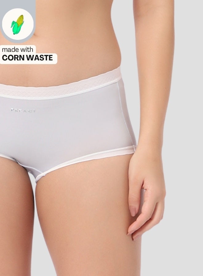 Intimate Queen Corn Bae Lacy Boyshorts – CloudSoft Luxury, Made from Corn Fiber | Soothes Skin, No Roll-Ups - Image 1