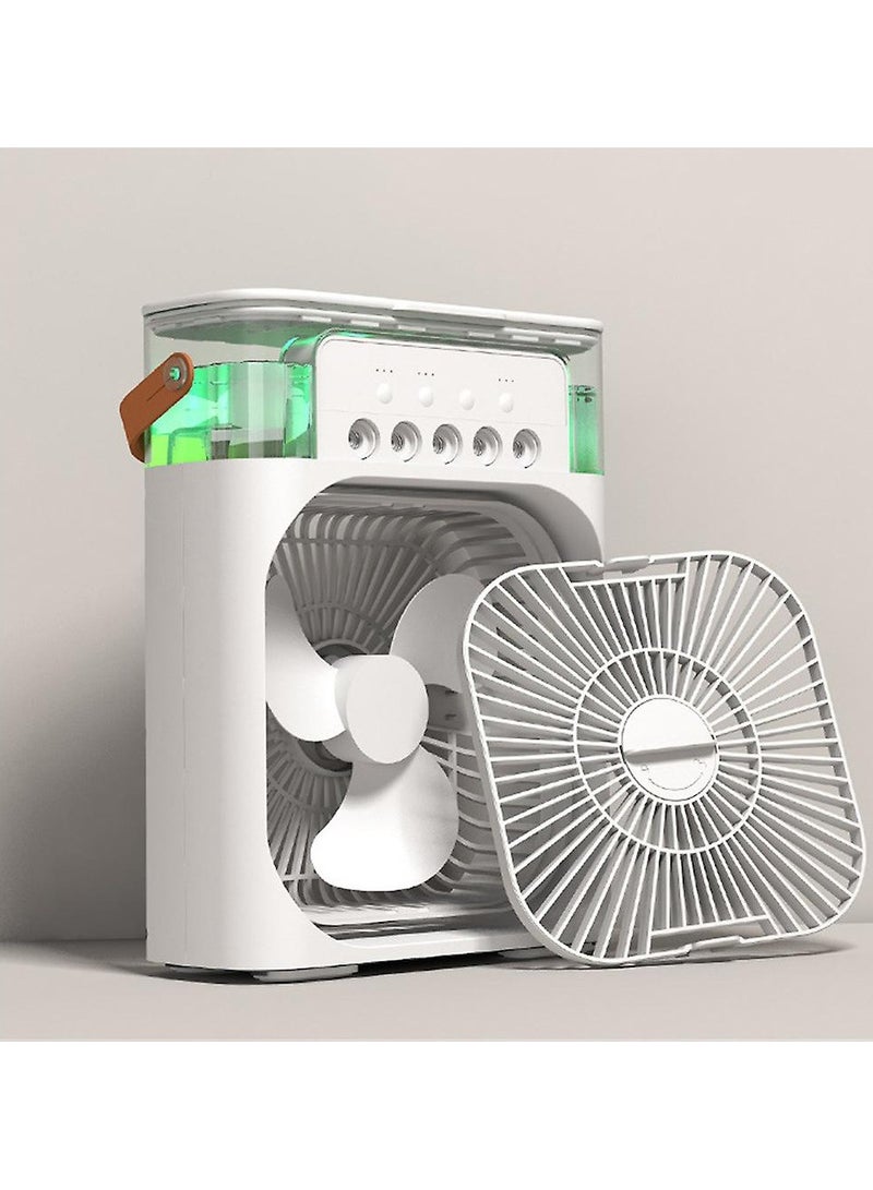 Portable Fan with USB Charging, Remote Control, Mini cooling fan with water hose Multicolor - Image 4