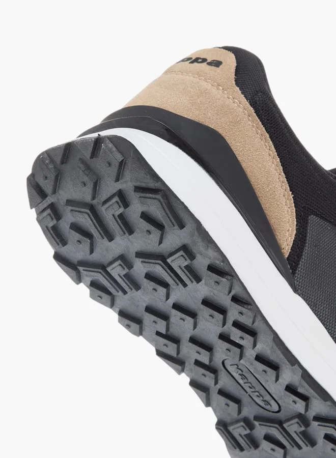 Kappa Mens Colourblock Sports Shoes With Lace-Up Closure
