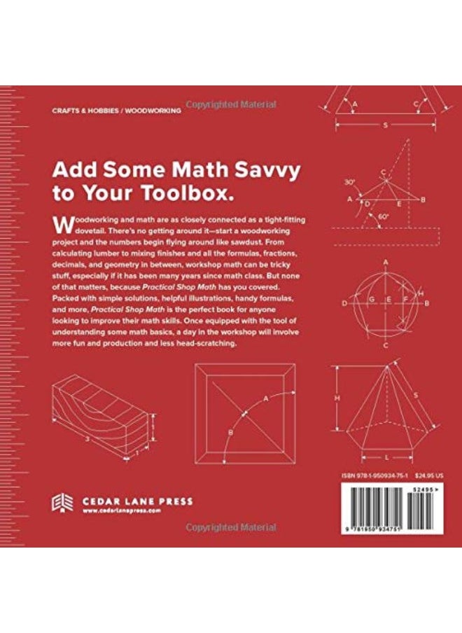 Practical Shop Math: Simple Solutions to Workshop Fractions, Formulas + Geometric Shapes