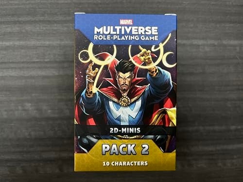 CMON Marvel Multiverse RPG 2D Mini Pack 2 Iconic Heroes Villains 10 Acrylic Standees with Bases Collector Cards Strategy Game for Kids Adults Ages 14 24 Players Made by CMON - Image 5
