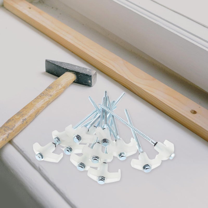 أوتاد خيام من الفولاذ الكربوني الثقيل مقاس 13 مم، 20 قطعة مع أداة تثبيت وحقيبة. - Image 5