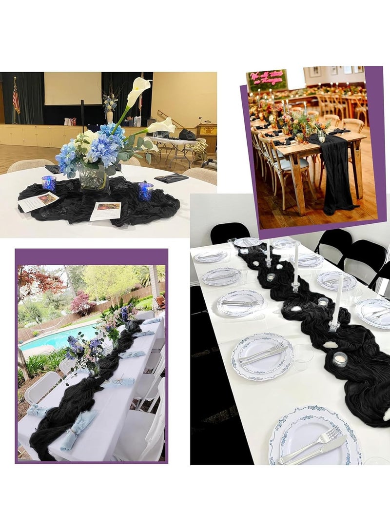 أنمي 90 * 400 سم  مفرش طاوله,  مفرش المائدة لحفل زفاف الزفاف دش حزب الديكور - Image 4