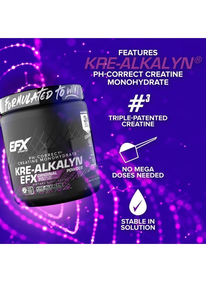 EFX SPORTS Kre-Alkalyn EFX Powder | pH Correct Creatine Monohydrate Powder Supplement | Strength, Muscle Growth & Performance | 110 Servings (Rainbow Blast)  - Image 4
