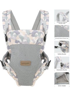 General Baby Wrap Carrier Baby Sling Newborn to Toddler Adjustable Holder Portable Convertible Front and Back Backpack Carry (Camouflage)  - Image 3