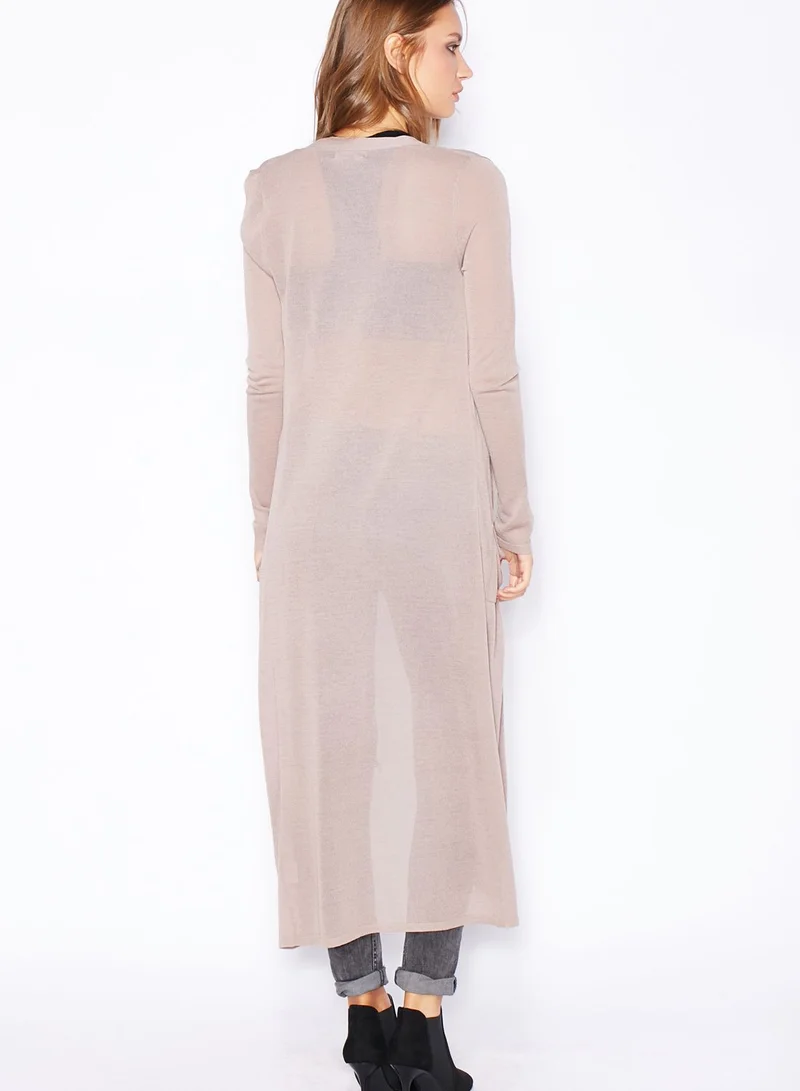 Missguided Edge To Edge Longline Cardigan