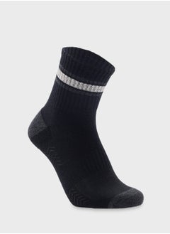 SKECHERS 3 Pack Terry Hi Qtr Crew Socks  - Image 4